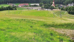 Horní část sjezdovky skiareálu Hlubočky