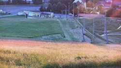 Horní část sjezdovky skiareálu Hlubočky