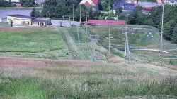 Horní část sjezdovky skiareálu Hlubočky