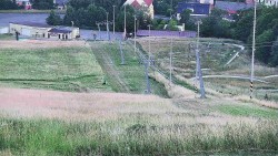 Horní část sjezdovky skiareálu Hlubočky