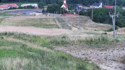 Horní část sjezdovky skiareálu Hlubočky