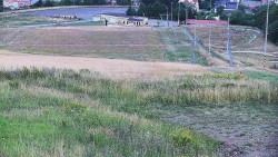 Horní část sjezdovky skiareálu Hlubočky