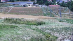 Horní část sjezdovky skiareálu Hlubočky