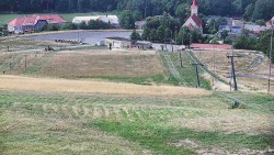 Oberer Teil der Skipiste im Skigebiet Hlubočky