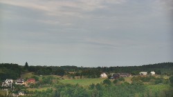 Horní část sjezdovky skiareálu Hlubočky