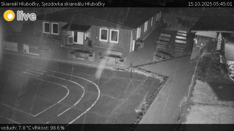Skiareál Hlubočky - Sjezdovka skiareálu Hlubočky - 15.10.2025 v 05:45 Skiareál Hlubočky - Sjezdovka skiareálu Hlubočky - 15.10.2025 v 05:45