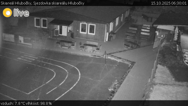 Skiareál Hlubočky - Sjezdovka skiareálu Hlubočky - 15.10.2025 v 06:30 Skiareál Hlubočky - Sjezdovka skiareálu Hlubočky - 15.10.2025 v 06:30