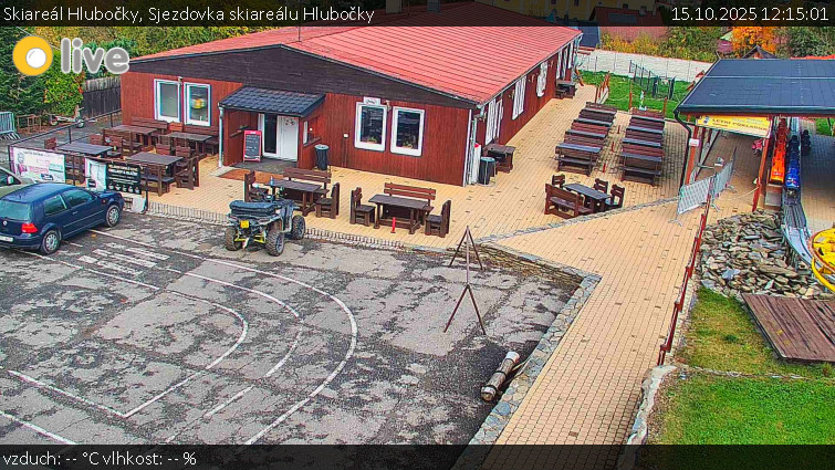 Skiareál Hlubočky - Sjezdovka skiareálu Hlubočky - 15.10.2025 v 12:15 Skiareál Hlubočky - Sjezdovka skiareálu Hlubočky - 15.10.2025 v 12:15