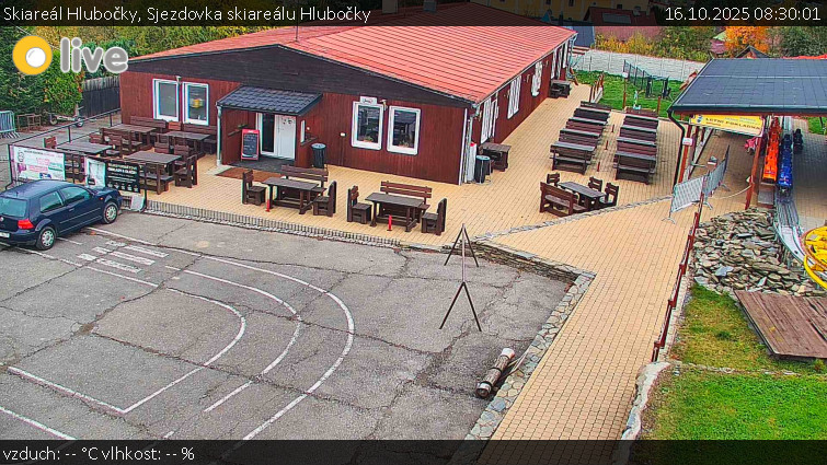 Skiareál Hlubočky - Sjezdovka skiareálu Hlubočky - 16.10.2025 v 08:30 Skiareál Hlubočky - Sjezdovka skiareálu Hlubočky - 16.10.2025 v 08:30