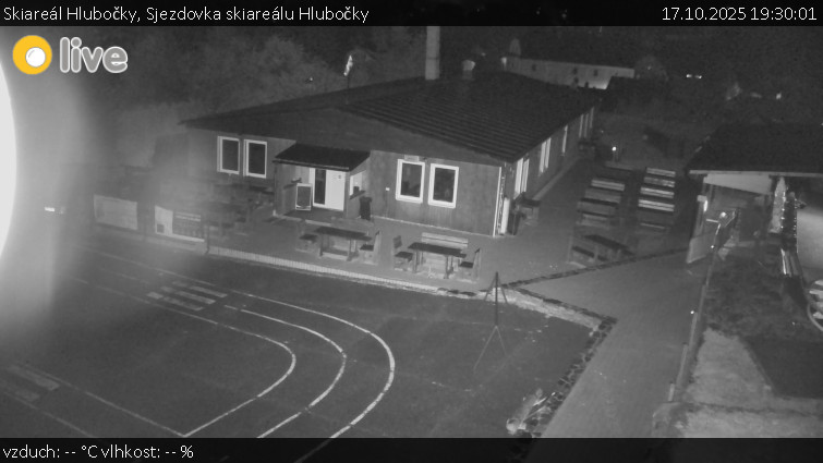 Skiareál Hlubočky - Sjezdovka skiareálu Hlubočky - 17.10.2025 v 19:30 Skiareál Hlubočky - Sjezdovka skiareálu Hlubočky - 17.10.2025 v 19:30