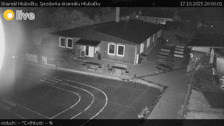 Skiareál Hlubočky - Sjezdovka skiareálu Hlubočky - 17.10.2025 v 20:00 Skiareál Hlubočky - Sjezdovka skiareálu Hlubočky - 17.10.2025 v 20:00