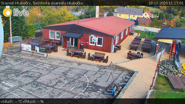 Skiareál Hlubočky - Sjezdovka skiareálu Hlubočky - 18.10.2025 v 11:15 Skiareál Hlubočky - Sjezdovka skiareálu Hlubočky - 18.10.2025 v 11:15
