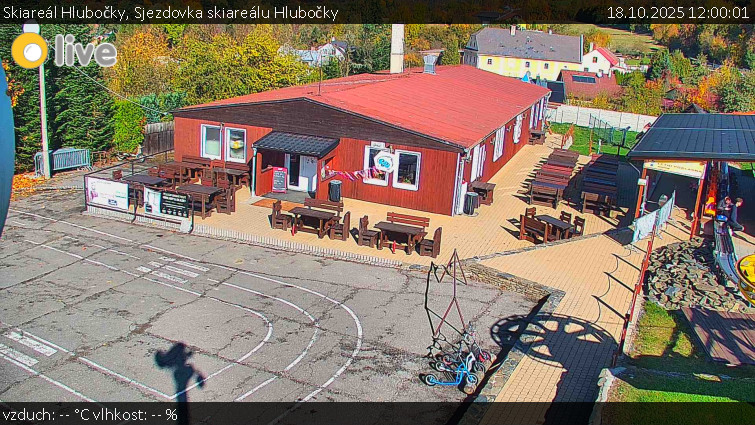 Skiareál Hlubočky - Sjezdovka skiareálu Hlubočky - 18.10.2025 v 12:00 Skiareál Hlubočky - Sjezdovka skiareálu Hlubočky - 18.10.2025 v 12:00