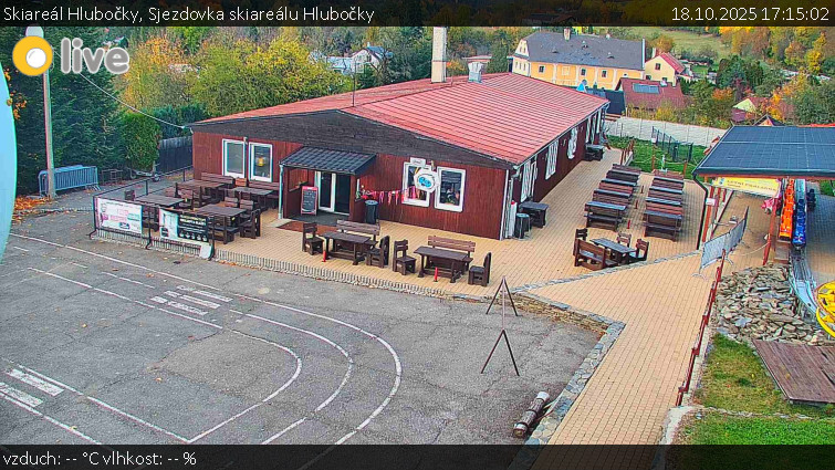 Skiareál Hlubočky - Sjezdovka skiareálu Hlubočky - 18.10.2025 v 17:15 Skiareál Hlubočky - Sjezdovka skiareálu Hlubočky - 18.10.2025 v 17:15
