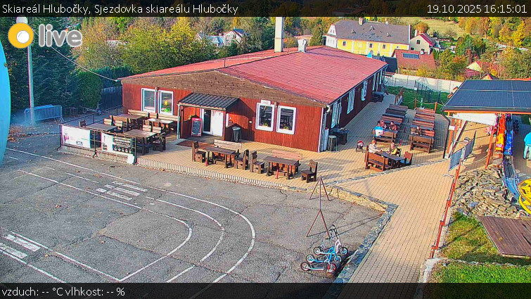 Skiareál Hlubočky - Sjezdovka skiareálu Hlubočky - 19.10.2025 v 16:15 Skiareál Hlubočky - Sjezdovka skiareálu Hlubočky - 19.10.2025 v 16:15