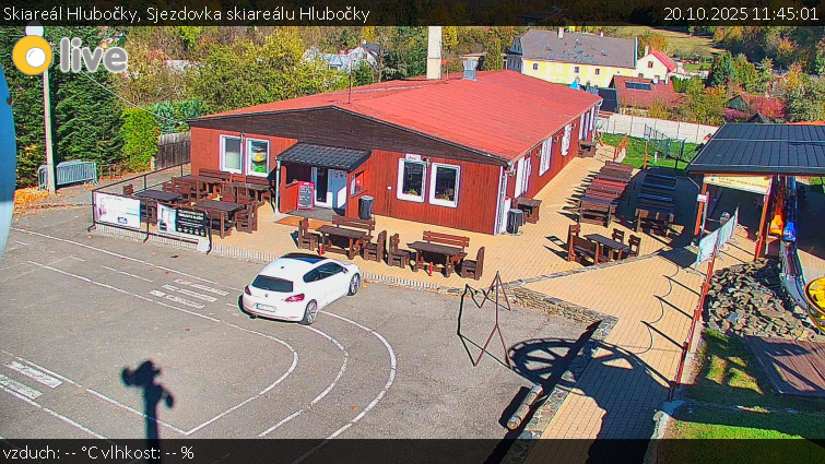 Skiareál Hlubočky - Sjezdovka skiareálu Hlubočky - 20.10.2025 v 11:45 Skiareál Hlubočky - Sjezdovka skiareálu Hlubočky - 20.10.2025 v 11:45