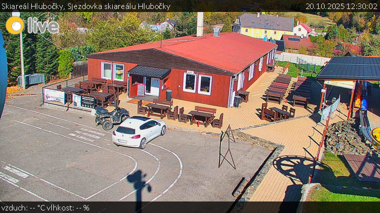 Skiareál Hlubočky - Sjezdovka skiareálu Hlubočky - 20.10.2025 v 12:30 Skiareál Hlubočky - Sjezdovka skiareálu Hlubočky - 20.10.2025 v 12:30