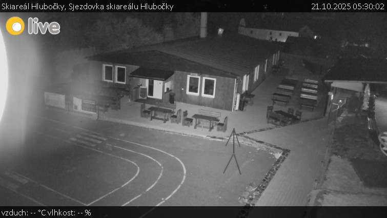 Skiareál Hlubočky - Sjezdovka skiareálu Hlubočky - 21.10.2025 v 05:30 Skiareál Hlubočky - Sjezdovka skiareálu Hlubočky - 21.10.2025 v 05:30
