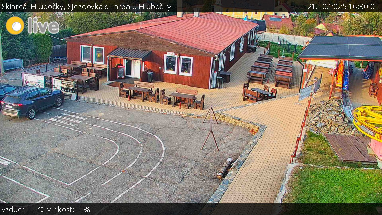 Skiareál Hlubočky - Sjezdovka skiareálu Hlubočky - 21.10.2025 v 16:30 Skiareál Hlubočky - Sjezdovka skiareálu Hlubočky - 21.10.2025 v 16:30