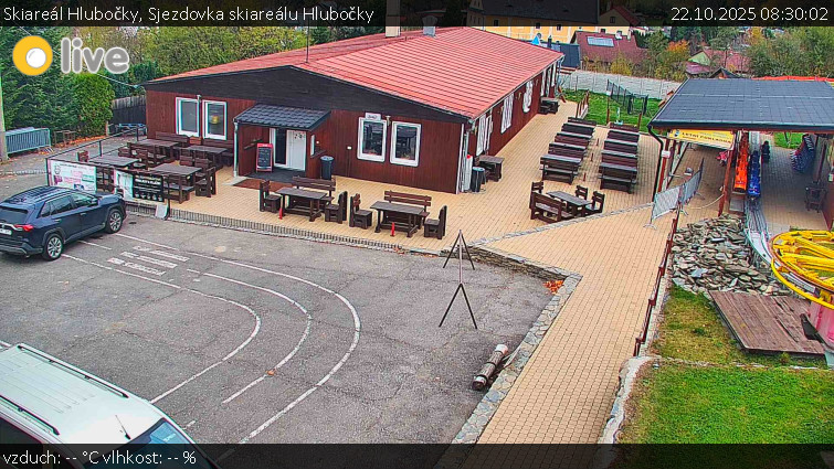 Skiareál Hlubočky - Sjezdovka skiareálu Hlubočky - 22.10.2025 v 08:30 Skiareál Hlubočky - Sjezdovka skiareálu Hlubočky - 22.10.2025 v 08:30