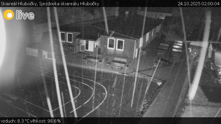 Skiareál Hlubočky - Sjezdovka skiareálu Hlubočky - 24.10.2025 v 02:00 Skiareál Hlubočky - Sjezdovka skiareálu Hlubočky - 24.10.2025 v 02:00