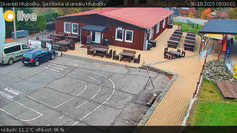 Skiareál Hlubočky - Sjezdovka skiareálu Hlubočky - 30.10.2025 v 09:00 Skiareál Hlubočky - Sjezdovka skiareálu Hlubočky - 30.10.2025 v 09:00