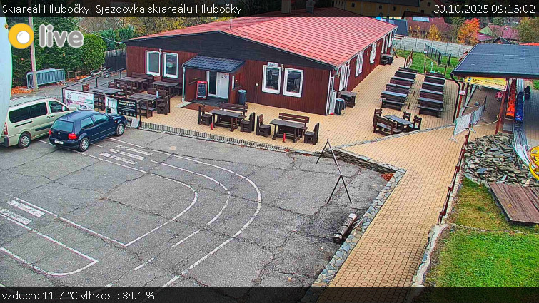 Skiareál Hlubočky - Sjezdovka skiareálu Hlubočky - 30.10.2025 v 09:15 Skiareál Hlubočky - Sjezdovka skiareálu Hlubočky - 30.10.2025 v 09:15