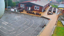 Sjezdovka skiareálu Hlubočky