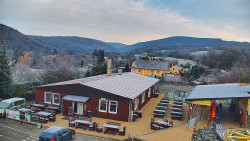 Sjezdovka skiareálu Hlubočky