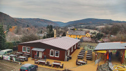 Sjezdovka skiareálu Hlubočky