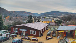 Sjezdovka skiareálu Hlubočky