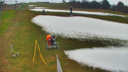 Sjezdovka skiareálu Hlubočky