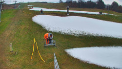 Sjezdovka skiareálu Hlubočky