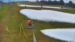 Sjezdovka skiareálu Hlubočky