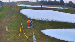 Sjezdovka skiareálu Hlubočky