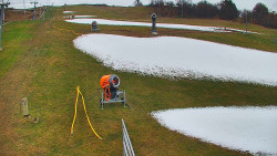 Sjezdovka skiareálu Hlubočky