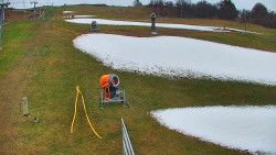 Sjezdovka skiareálu Hlubočky