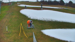 Sjezdovka skiareálu Hlubočky