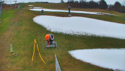 Sjezdovka skiareálu Hlubočky