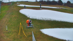 Sjezdovka skiareálu Hlubočky