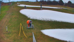 Sjezdovka skiareálu Hlubočky