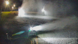 Sjezdovka skiareálu Hlubočky