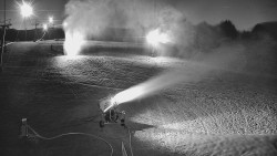 Sjezdovka skiareálu Hlubočky