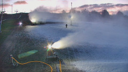 Sjezdovka skiareálu Hlubočky