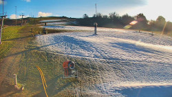 Sjezdovka skiareálu Hlubočky