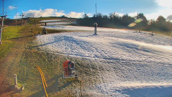 Sjezdovka skiareálu Hlubočky