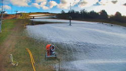 Sjezdovka skiareálu Hlubočky