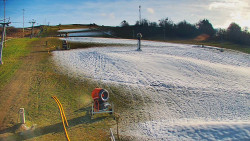 Sjezdovka skiareálu Hlubočky