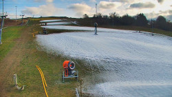 Sjezdovka skiareálu Hlubočky