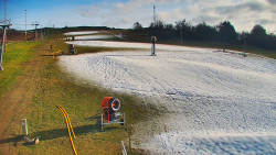 Sjezdovka skiareálu Hlubočky